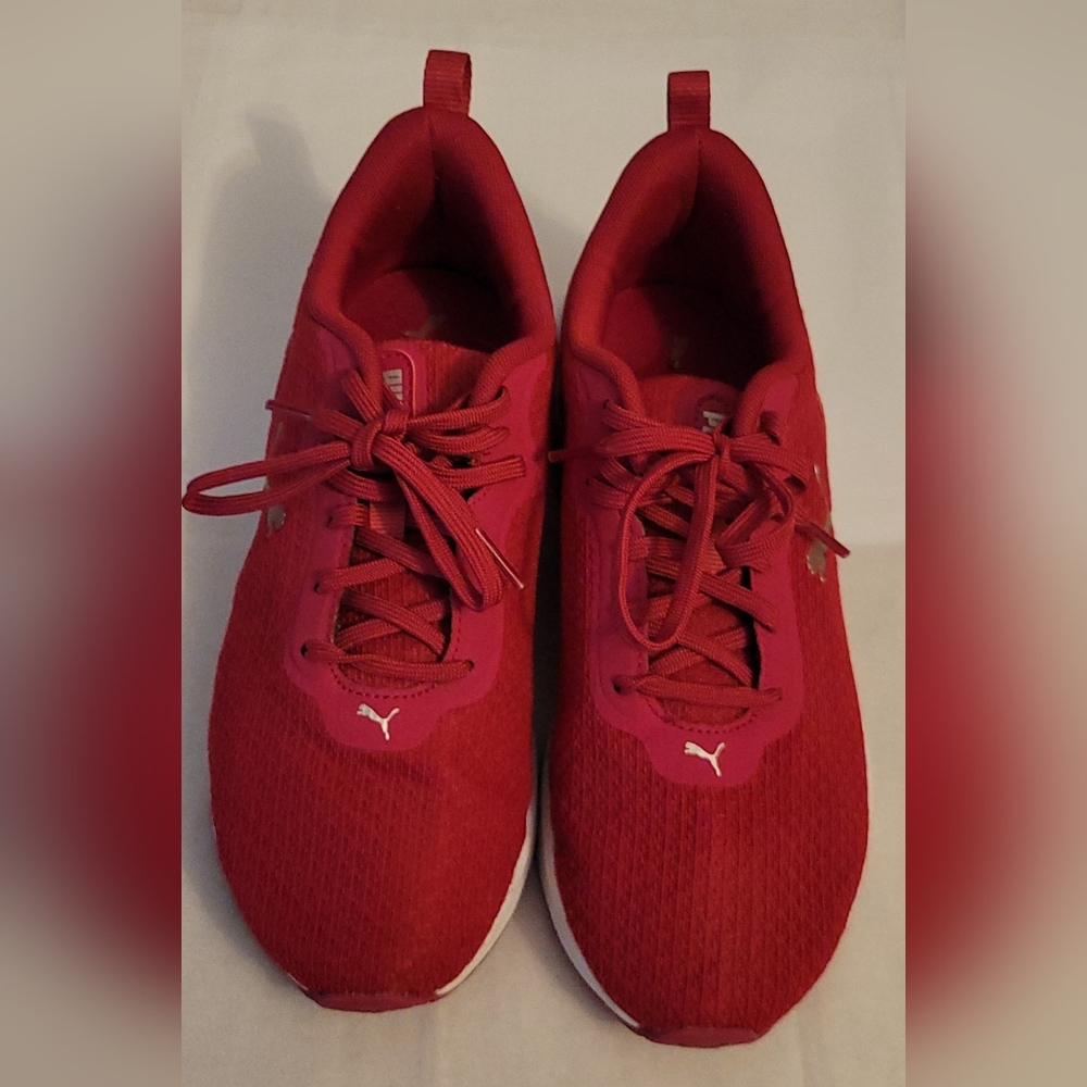 Puma Magenta Athletic Sneakers